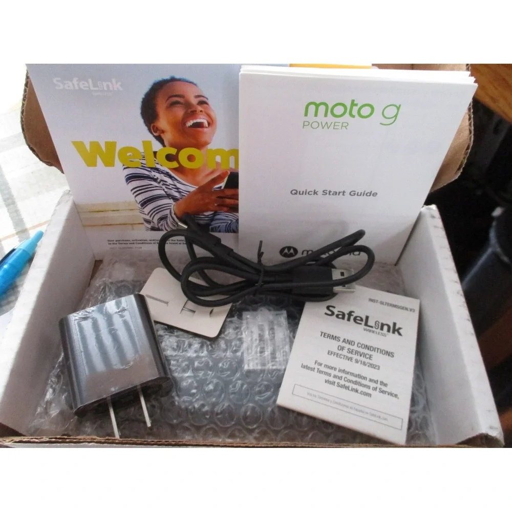 Motorola Moto G Power 64GB Black XT2165-DL (TracFone) Android Smartphone 2022